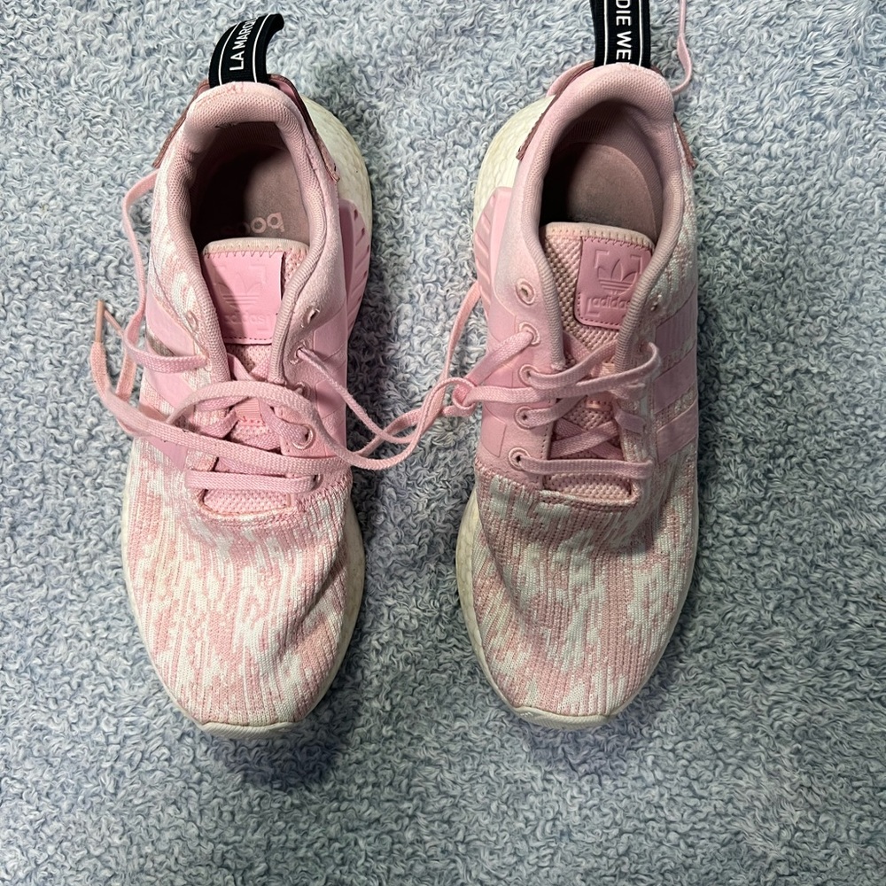 Pink adidas womens 9